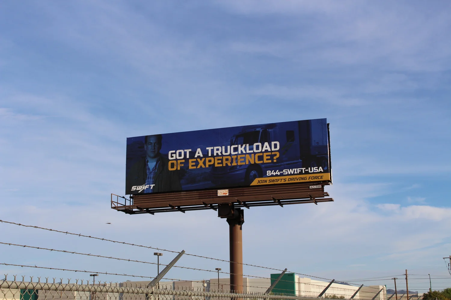 Swift Transportation — Driving Force campaign