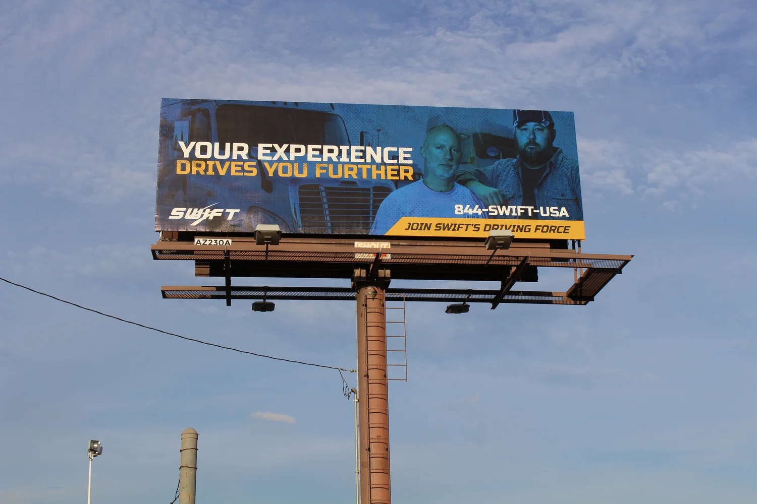 Swift Transportation — Driving Force campaign