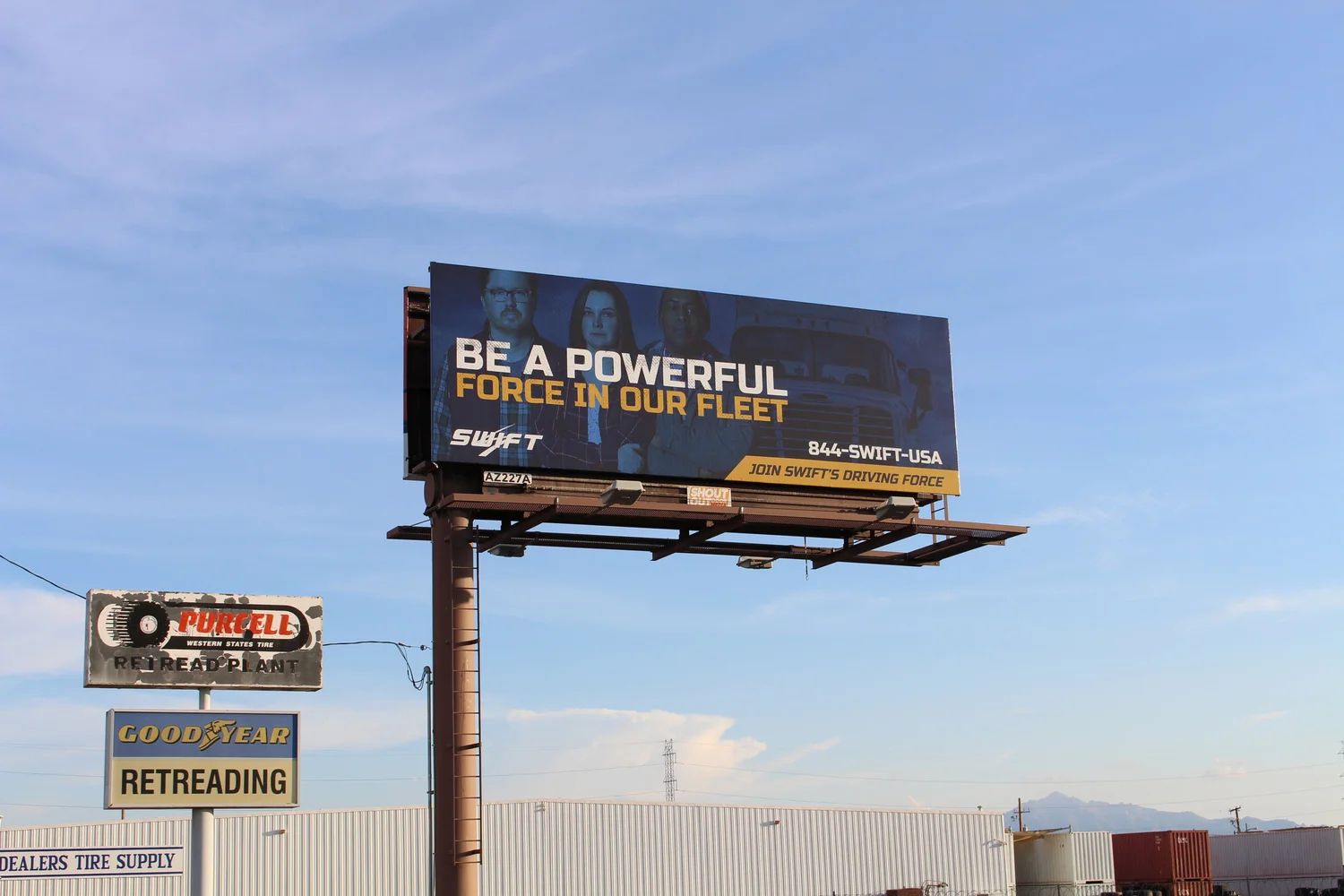 Swift Transportation — Driving Force campaign