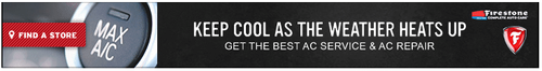 Firestone display ad — Keep Cool