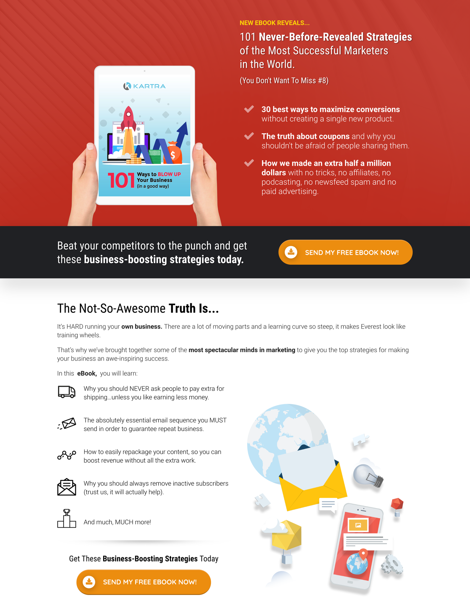 Lead Magnet Squeeze Page