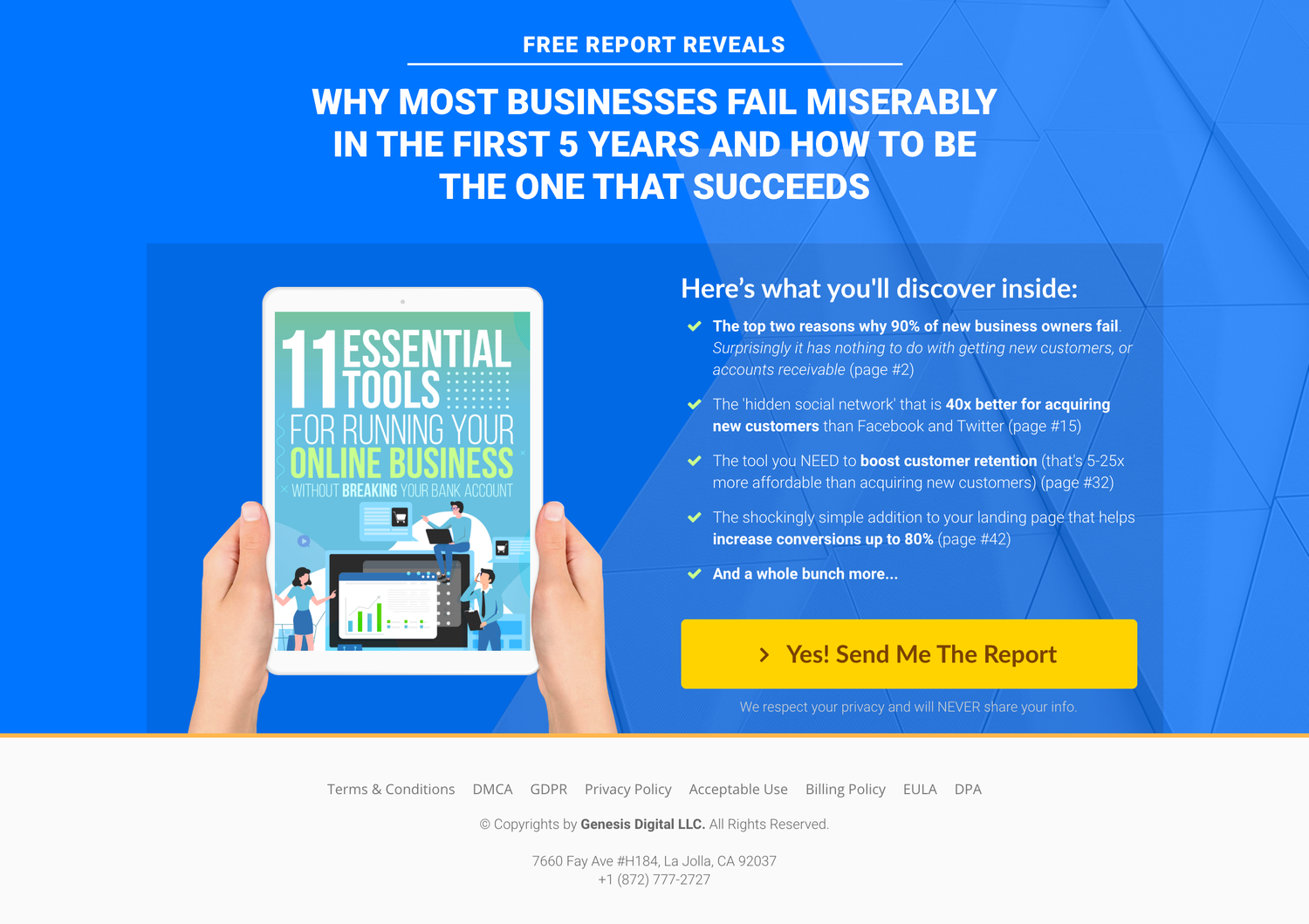 Lead Magnet Landing Page